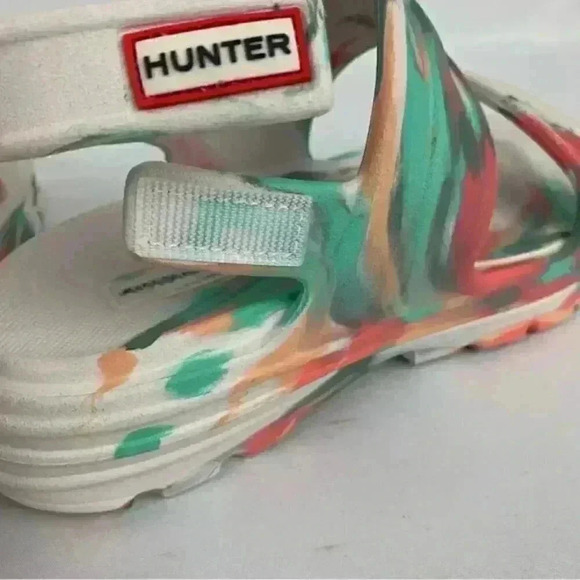 Hunter Women's Bloom Algae Marble Sandal - Picture 5 of 7